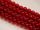 Glass bead 8mm red