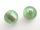 Foil bead 15mm light green FH0062