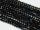Crystal bicone  black (10mm)
