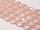 Crystal bead grain pink