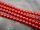 Glass pearl 4mm red HL11