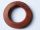 Wood ring flat brown 37mm