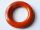 Wood ring orange 43mm