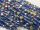 Czech faceted glass 4mm AB-blue (101pcs)
