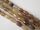 Agate brown faceted grain