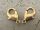 Parrot clasp brass (15mm)
