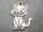 Pendant kitten (6pcs)