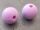 Silicone bead 12mm light lilac