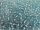 Glass seed bead 6/0 silver foil light blue