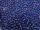 Glass seed bead 6/0 silver foil dark blue