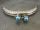 Purse frame pearl turquoise (105mm)