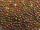 Glass seed bead 6/0 beige-green mixture
