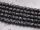 Glass bead faseted black (50pcs)