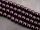 Glass pearl 8mm dark plum HL19