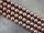 Glass pearl 10mm light brown HL16