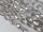 Crystal bead grain smokey brown ( 36pcs)