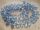 Crystal briolette blue wholesale 100pcs