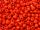 Glass seed bead 6/0 red opal