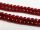 Värjätty jade fasetoitu 6mm tumman punainen (66kpl)