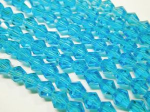 Crystal bicone 4mm turquoise KRB0007