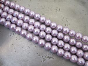 Glass pearl light lilac HL23