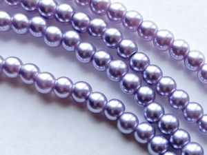 Helmiäislasi 6mm lila