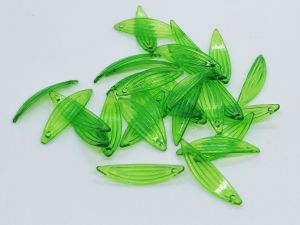 Akryylilehti ohut pitkulainen (30 kpl)