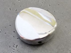 Metallijäljitelmähelmi kolikko sileä CCB4933 (10kpl)
