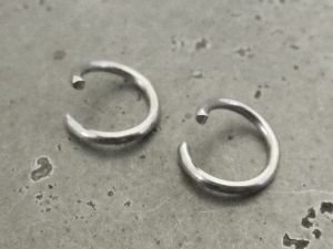 Stainless steel jump rings (8mm)