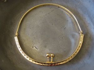 Laukkurunko pyöreä kulta (150mm)