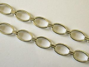 Chain wide oval JCH0069