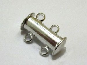 Tube clasp  with magnet, 2-line S