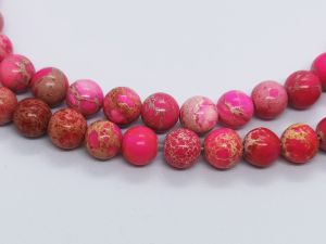 Imperial jaspis 8mm aniliini (n.22kpl)