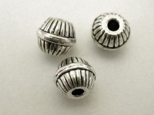 Spacer bead pebble stripe JLF0211