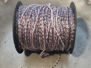 Glass tube cord AB lilac 1m
