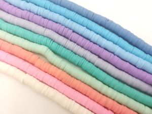 Polymeerihelmet 6mm 10 nauhan pastillisekoitus