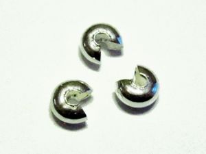 Cover bead for small crimp bead