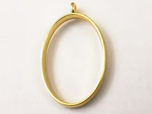 Ovaali riipuskehys 23x39mm K (1kpl)