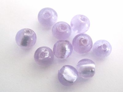 Foil bead 10mm light lilac FH0140