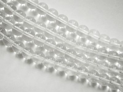 Glass bead 10mm clear