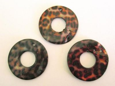 Shell donut lepard pattern