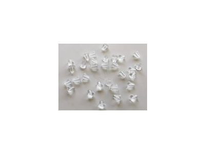 Silikonitulpat koukkuihin 5x4mm tukkupussi (150 pr)