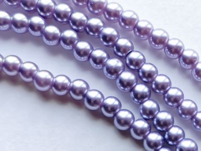 Helmiäislasi 6mm lila