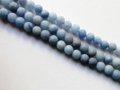Aventuriini matta sininen  6mm (63kpl)