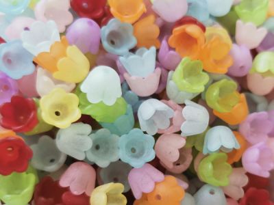 Akryylikukka matta sekoitus (30kpl)