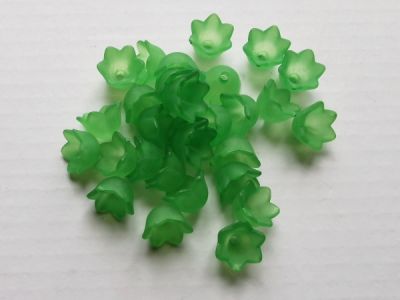 Tulppaanikukka matta vihreä (30kpl)