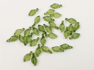 Lehtiriipus akryyliä havunvihreä (30kpl)