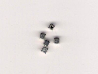 Copper coated bead cube CCB2685