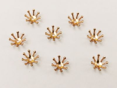 Helmihattu / kukankeskusta 5x10mm (8kpl) K