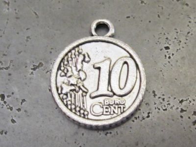 Pendant 10-cent coin (8pcs)